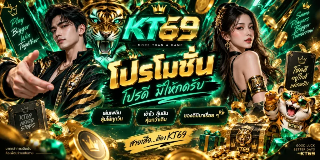 kt69 โปรโมชั่น โปรดีมีให้กดรับ